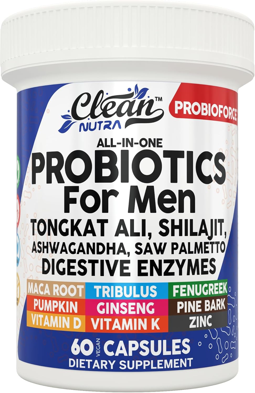 Clean Nutra Probiotics for Men