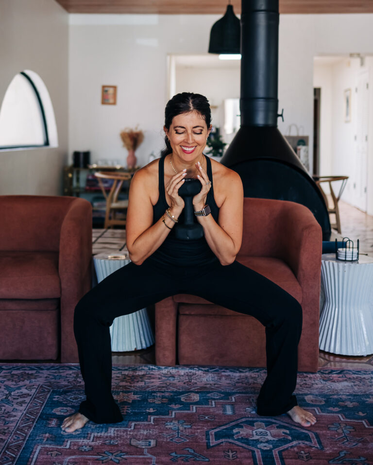 Dumbbell circuit training for winter travel